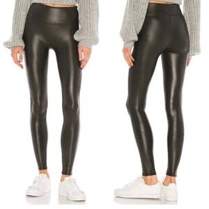 Spank faux leather leggings size small